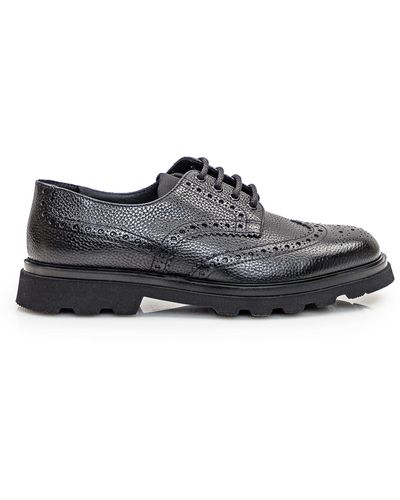 Doucal's Derby Lace Up - Gray