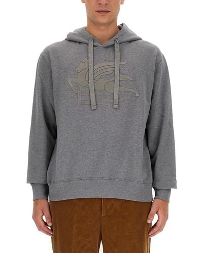 Etro Pegasus Sweatshirt - Grey