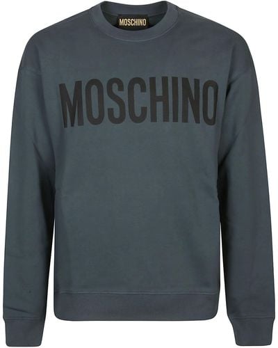 Moschino Printed Logo Sweatshirt - Gray