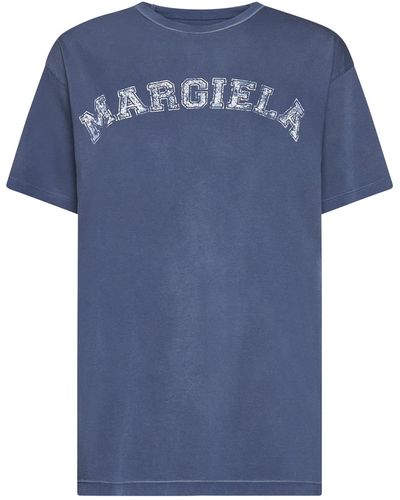 Maison Margiela T-shirts And Polos - Blue