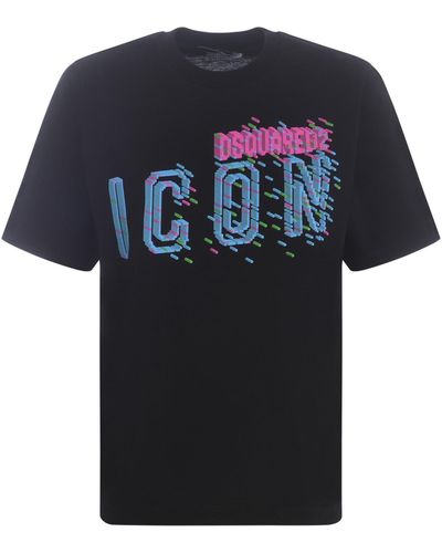 DSquared² T-shirt "icon" - Black
