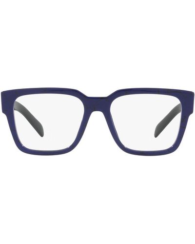 Prada Square Frame Glasses - Black