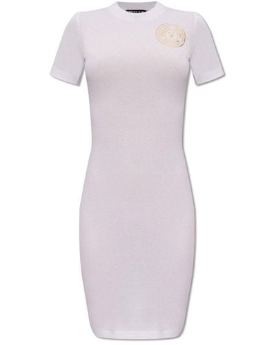 Versace T-shirt Dress, - White