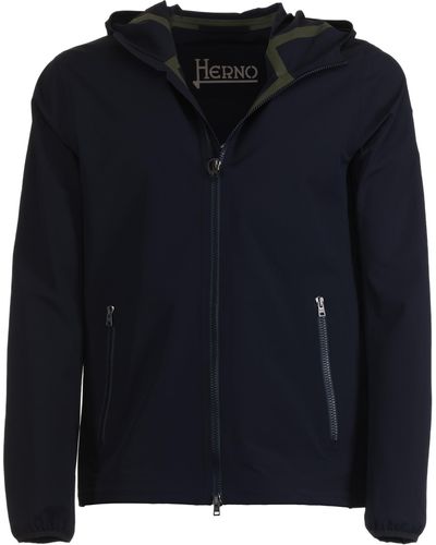 Herno Hooded Jacket - Black