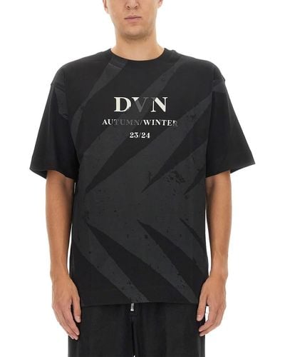Dries Van Noten T-Shirt With Logo - Black