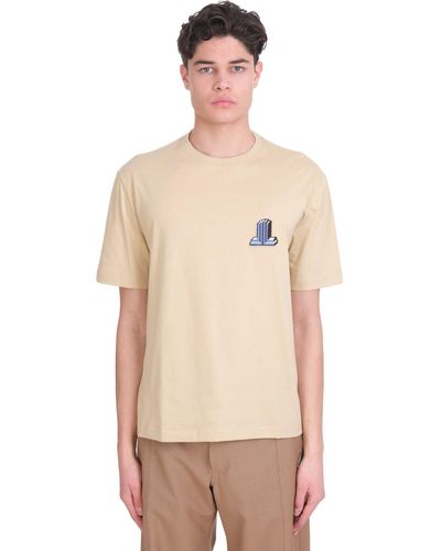 Lanvin T-shirt In Cotton - Natural