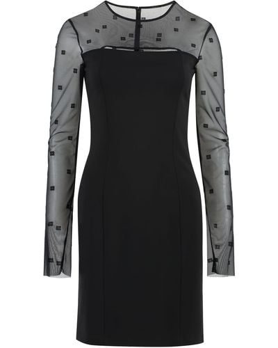 Givenchy Plumetis 4G Dress - Black