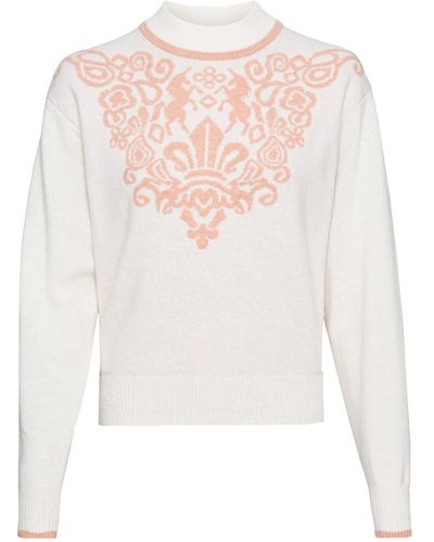 See By Chloé See By Chloe Intarsia Knit - White