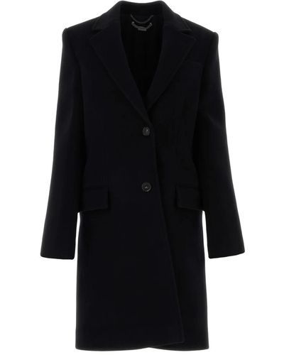 Stella McCartney Black Wool Coat