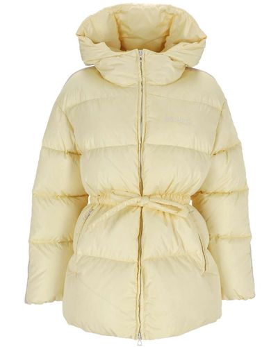 Palm Angels Belted Down Jacket - Metallic