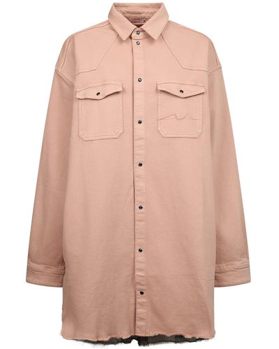 7 For All Mankind Oversize Shirt - Pink