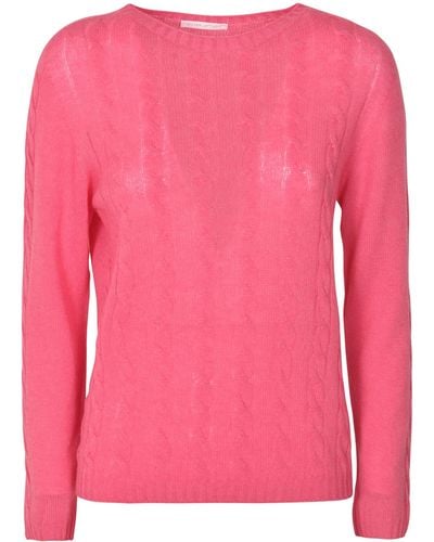 Oliver Lattughi Ribbed Sweater - Pink
