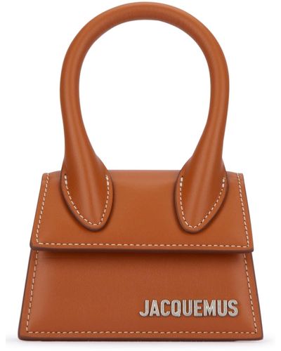Jacquemus Handbags. - Brown