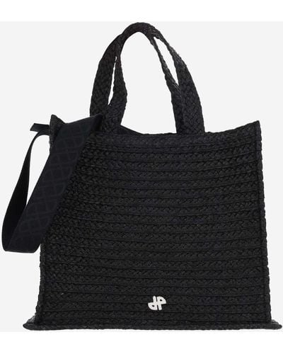 Patou Large Jp Tote Bag - Black