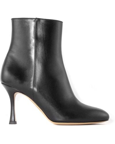 Roberto Festa Leather Charly Ankle Boot - Black