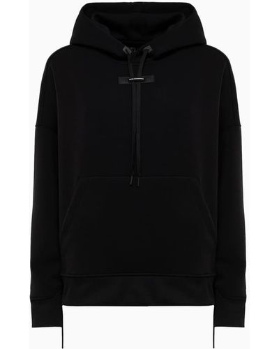 On Shoes Hooded Sweat-Shirt - Black
