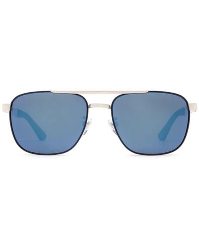 Police Spl890 Rose Sunglasses - Blue