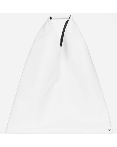 MM6 by Maison Martin Margiela Japanese Faux Leather Bag - White