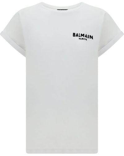 Balmain T-Shirts - White
