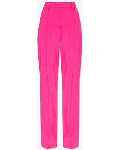 Jacquemus Wool Camargue Pants - Pink