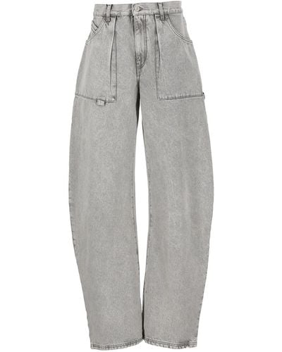 The Attico Jeans Gray