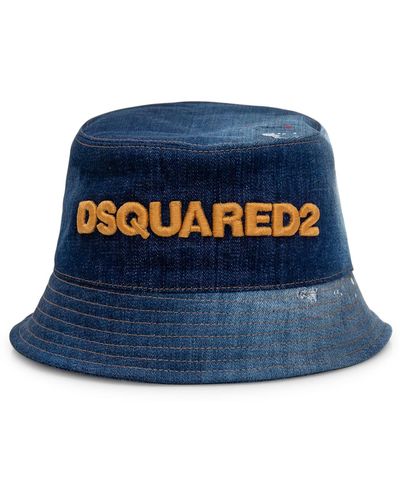 DSquared² Bucket Hat - Blue