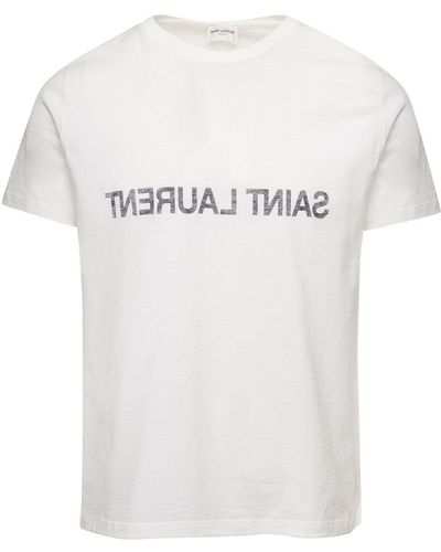 Saint laurent cheap grey t shirt