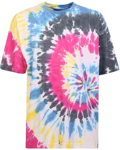 Mauna Kea Tie Dye Cotton T-Shirt - Pink