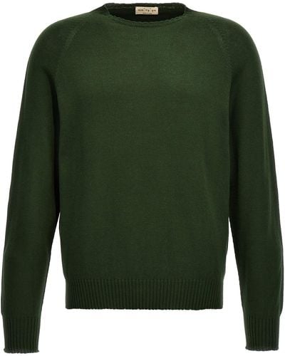 Ma'ry'ya Crew-Neck Sweater - Green