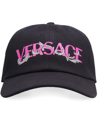 Versace Logo Baseball Cap - Purple