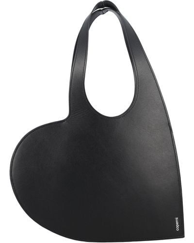 Coperni Mini Heart Tote Bag - Black