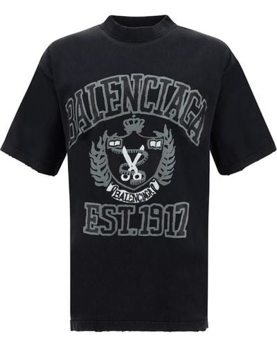 Balenciaga T-shirts - Black