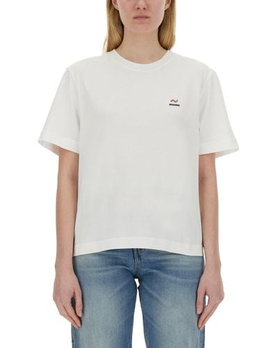 Missoni T-Shirt With Logo - White