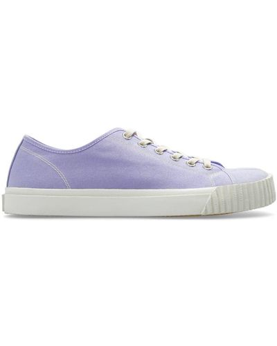 Maison Margiela Tabi Toe Lace-Up Sneakers - Purple