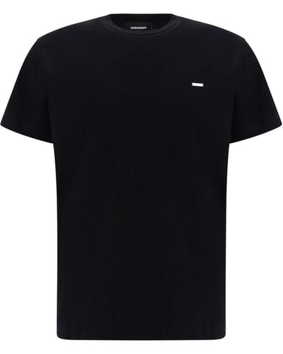 DSquared² Slime Logo-print Cotton-jersey T-shirt - Black
