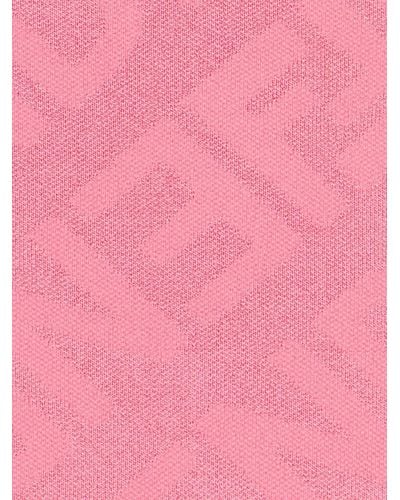Fendi Ff Crop Top - Pink
