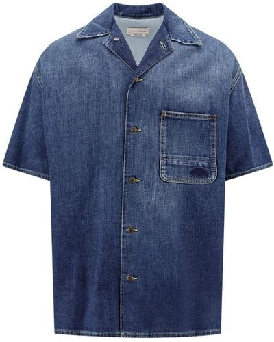 Alexander McQueen Shirt - Blue