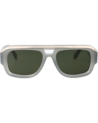 Palm Angels Stockton Sunglasses - Green