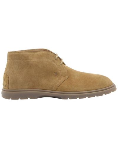 Tod's Lace-up Desert Boots - Brown