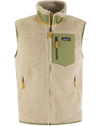 Patagonia Classic Retro-X Fleece Vest - Natural