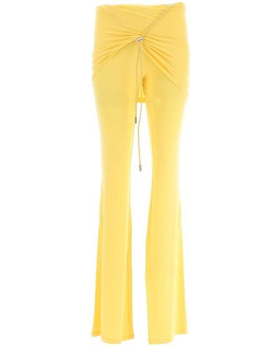 Jacquemus Draped Skirt Trousers - Yellow