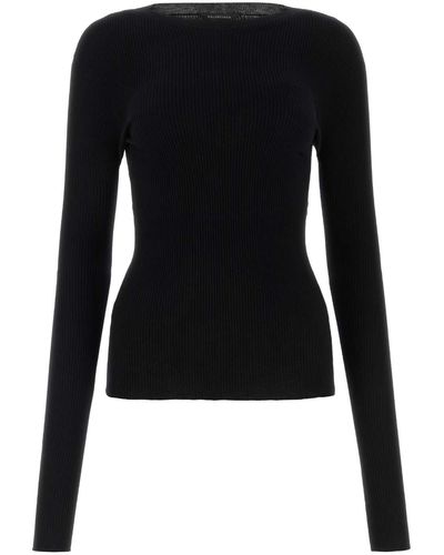 Balenciaga Cotton Top - Black