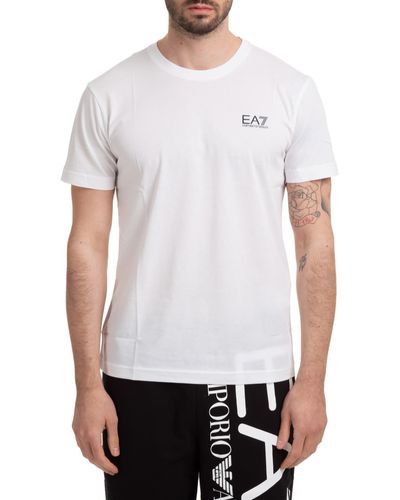 EA7 Cotton T-shirt - White