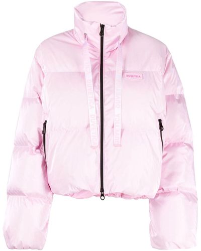 Duvetica Pink Raffaella Down Puffer Jacket