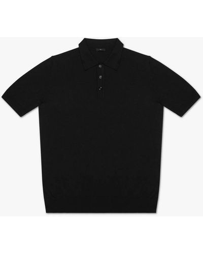 Larusmiani Polo Sea Island Polo Shirt - Black