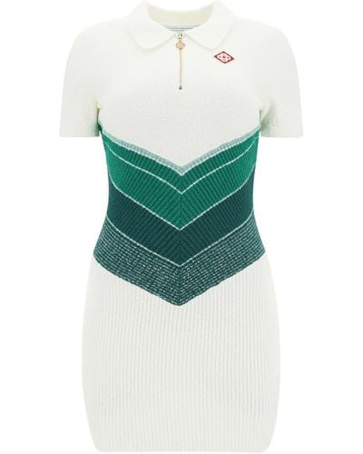 Casablancabrand Polo Dress - Green