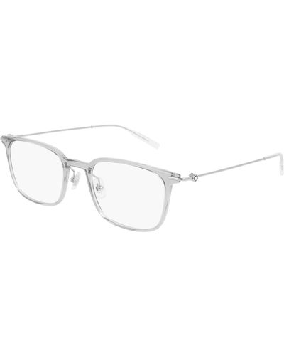 Montblanc Mb0100O Eyewear - White