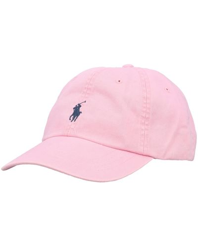 Polo Ralph Lauren Cotton Chino Baseball Cap - Pink