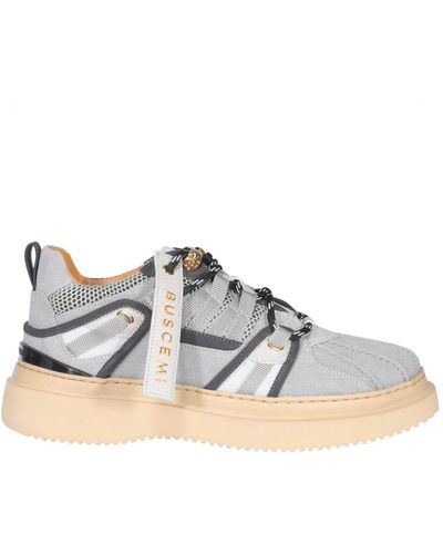 Buscemi Fabric Trainers - Grey