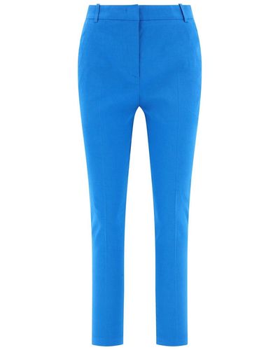 Pinko Cropped Tailored Pants - Blue